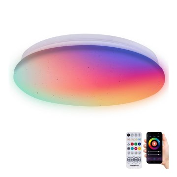 Aigostar - LED RGBW Plafón regulable para el baño MESH Inteligente LED/12W/230V IP44 + control remoto