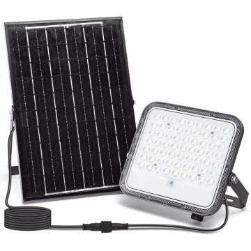 Aigostar - LED RGBW Proyector solar regulable LED/100W/3,4V IP66 + control remoto