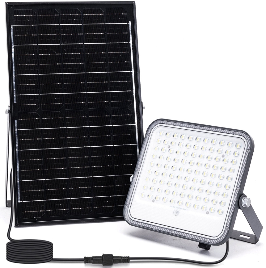 Aigostar - LED RGBW Proyector solar regulable LED/150W/3,4V IP66 + control remoto