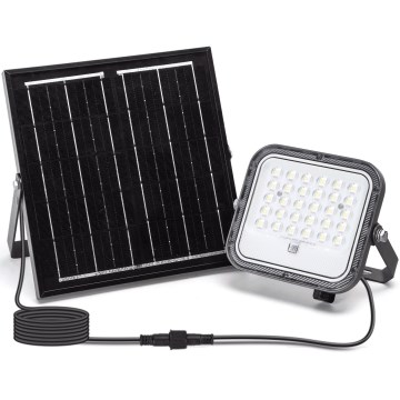 Aigostar - LED RGBW Proyector solar regulable LED/50W/3,4V IP66 + control remoto