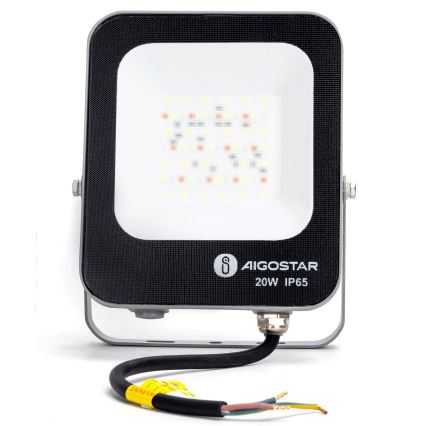 Aigostar - LED RGBW Proyector regulable MESH Inteligente LED/20W/230V 6500K IP65 + control remoto