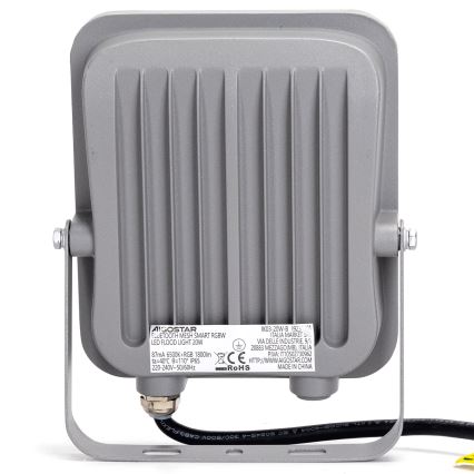 Aigostar - LED RGBW Proyector regulable MESH Inteligente LED/20W/230V 6500K IP65 + control remoto