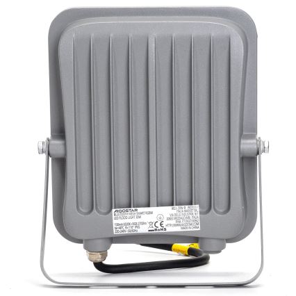 Aigostar - LED RGBW Proyector regulable MESH Inteligente LED/30W/230V 6500K IP65 + control remoto