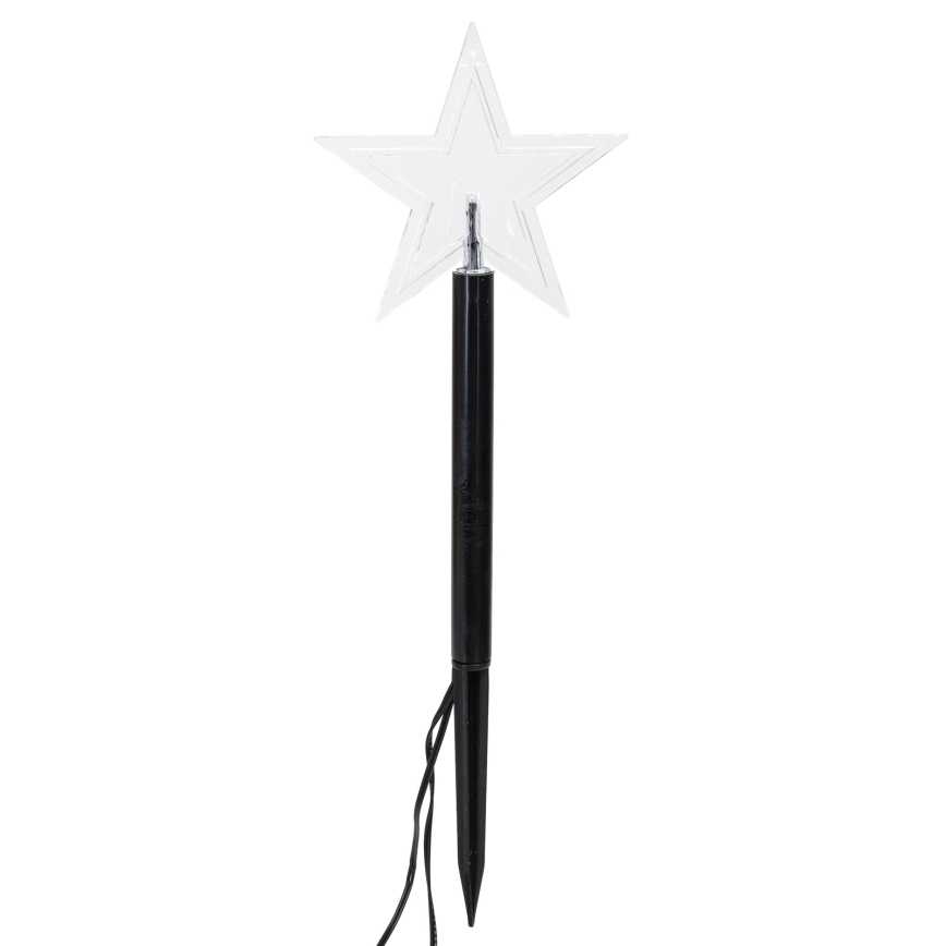 Aigostar - Luz de navidad LED solar LED/0,054W/1,2V 1m IP65 blanco frío