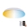 Aigostar - Luz de techo LED regulable para baño MESH Inteligente LED/12W/230V 3000-6500K IP44 + control remoto