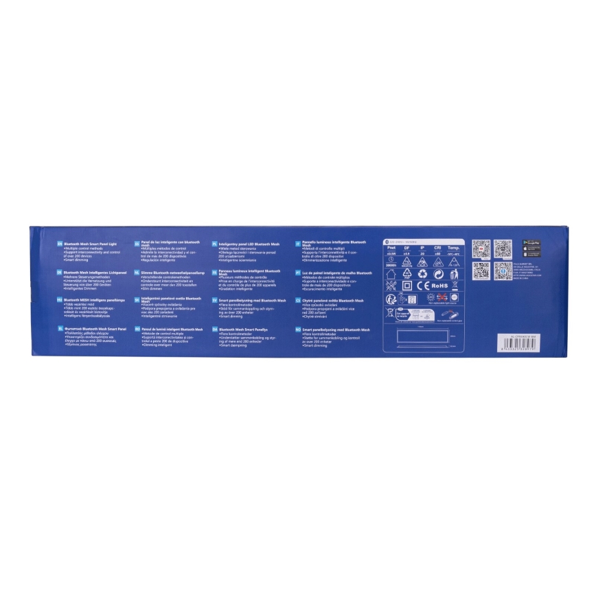 Aigostar - Panel empotrable LED regulable MESH LED/36W/230V 2700-6500K 120x30 cm