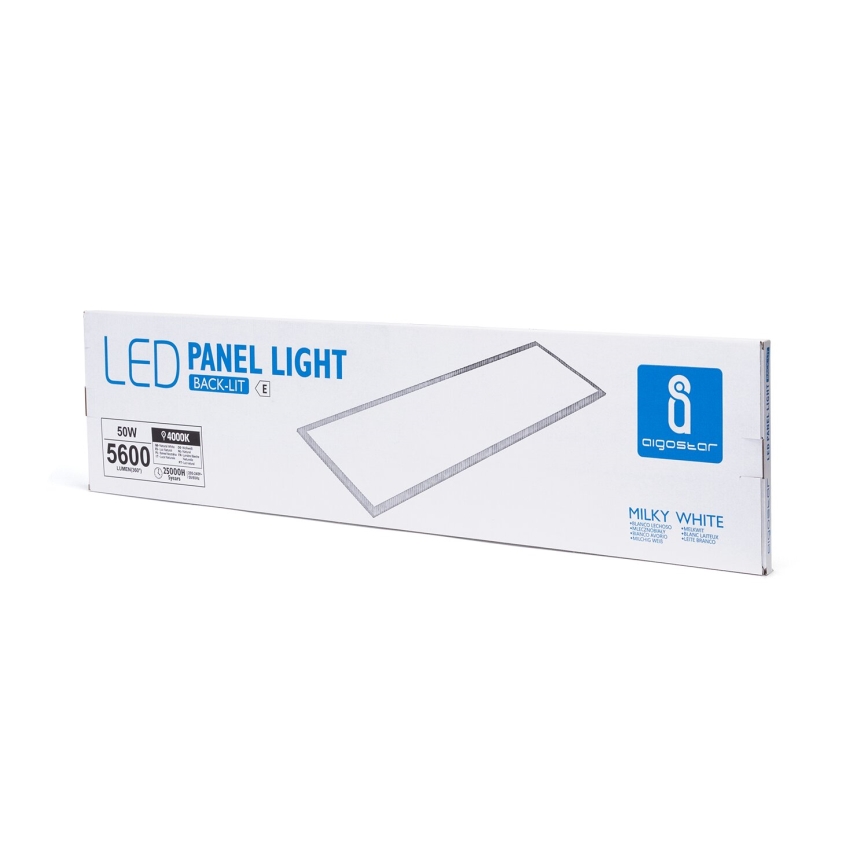 Aigostar - Panel LED empotrado LED/50W/230V 4000K 120x30cm blanco