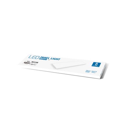 Aigostar - Panel LED empotrado LED/60W/230V 6500K 120x30cm blanco
