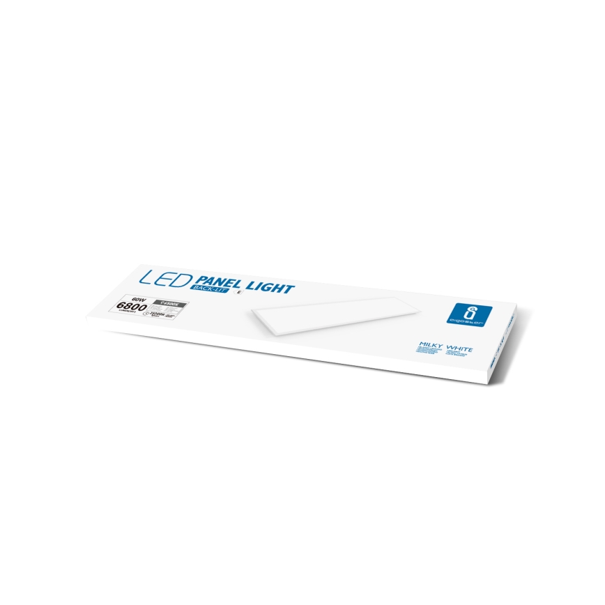 Aigostar - Panel LED empotrado LED/60W/230V 6500K 120x30cm blanco