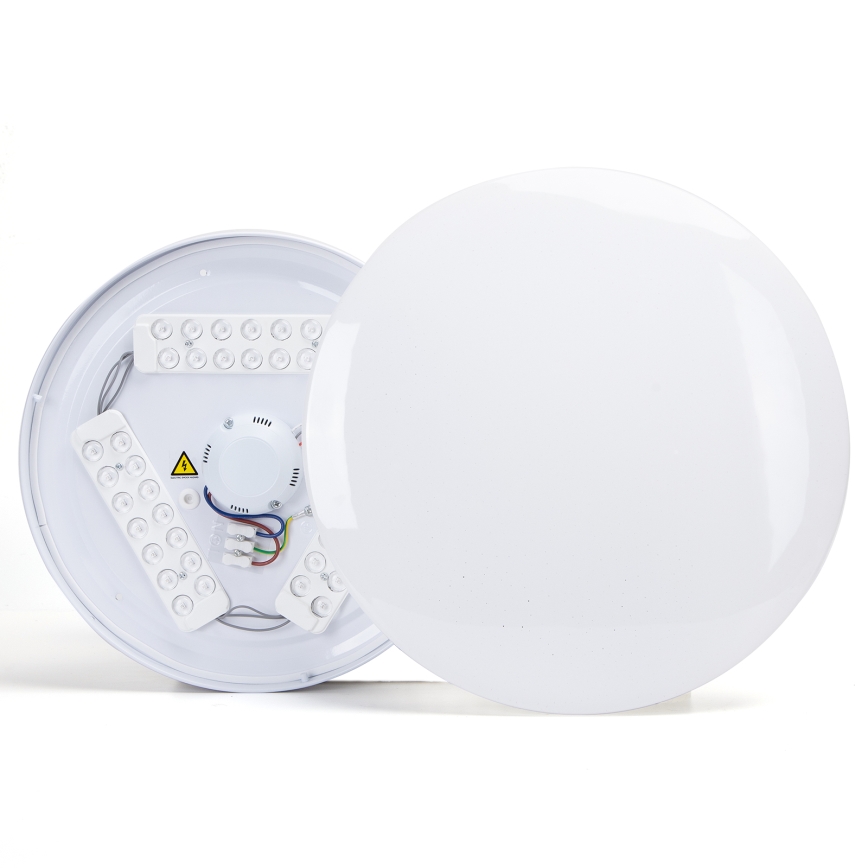 Aigostar - Luz de techo LED regulable para baño MESH Inteligente LED/18W/230V 3000-65000K IP44 + control remoto