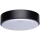 Aigostar - Plafón LED LED/12W/230V 6500K diá. 23 cm negro