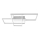 Aigostar - Plafón LED regulable LED/38W/230V 2700-6500K + control remoto