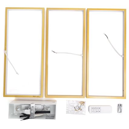 Aigostar - Plafón LED regulable LED/38W/230V 2700-6500K + control remoto