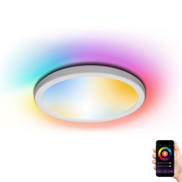Aigostar - Plafón LED RGBW regulable LED/19W/230V 2700-6500K Wi-Fi