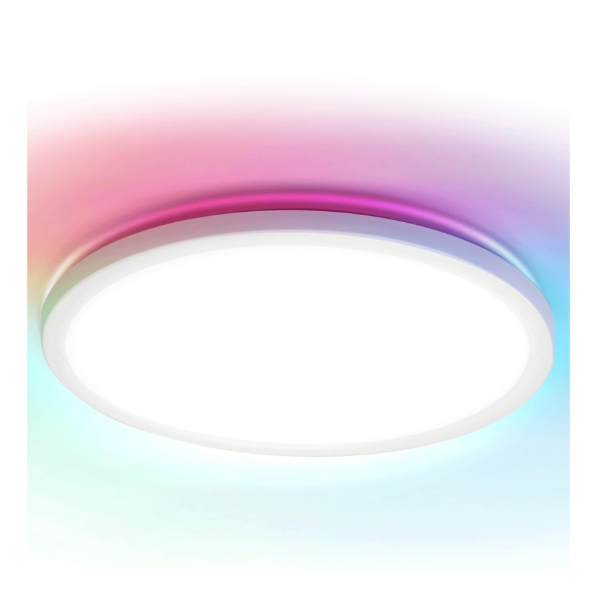 Aigostar - Plafón LED RGBW regulable MESH LED/36W/230V 3000-6500K blanco + control remoto