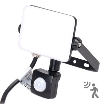 Aigostar - Proyector LED con sensor LED/30W/230V 6500K IP65 negro