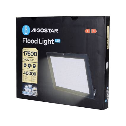 Aigostar - Proyector LED LED/200W/230V 4000K IP65