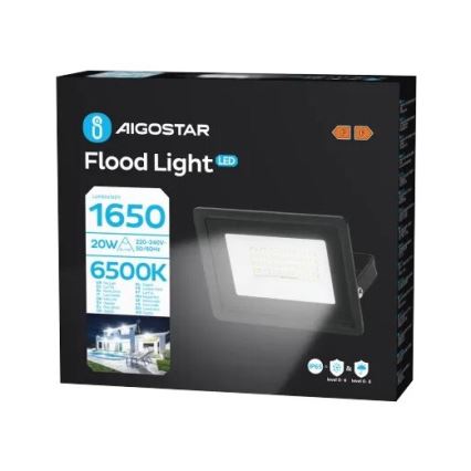 Aigostar - Proyector LED LED/20W/230V 6500K IP65