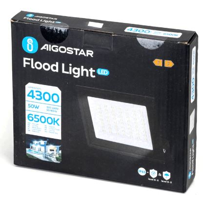 Aigostar - Proyector LED LED/50W/230V 6500K IP65