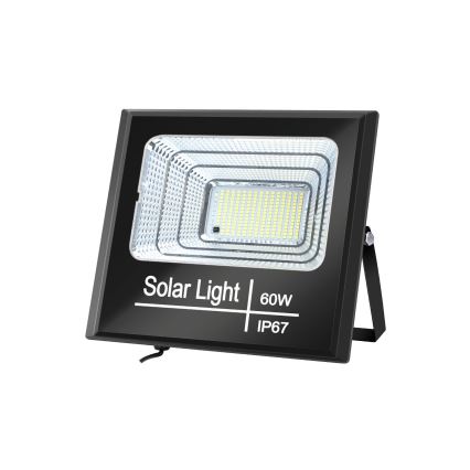 Aigostar - Proyector solar LED regulable LED/60W/3,2V IP67 + CR