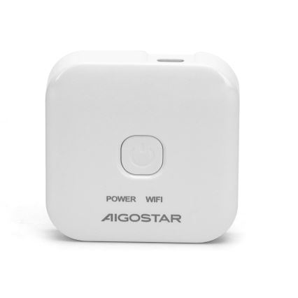 Aigostar - Puerta de enlace inteligente 5V Wi-Fi