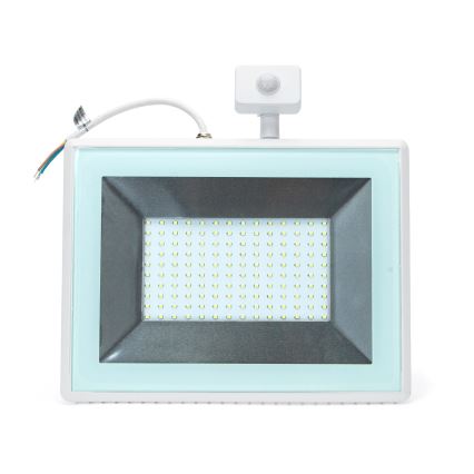 Aigostar - Reflector LED con sensor LED/100W/230V 6400K IP65 blanco