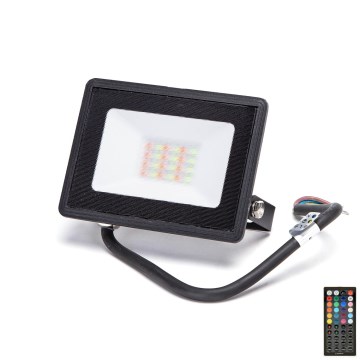 Aigostar - Reflector LED RGB LED/20W/230V IP65 + control remoto