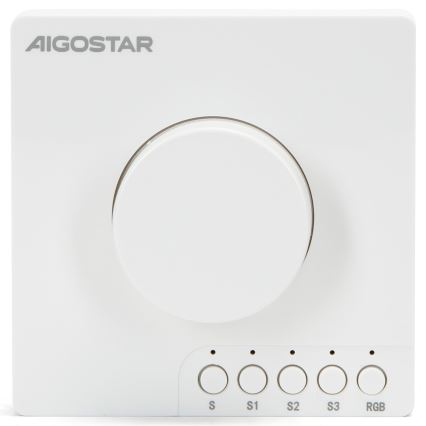 Aigostar - Regulador de intensidad con botón pulsador MESH