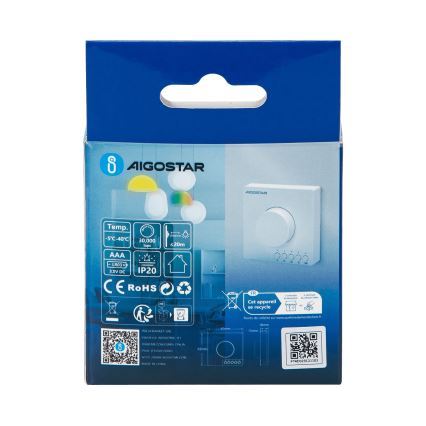 Aigostar - Regulador de intensidad con botón pulsador MESH
