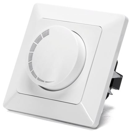Aigostar - Regulador rotativo 110W/230V blanco