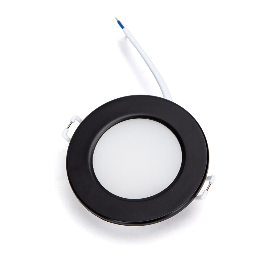 Aigostar - SET 3x Lámpara empotrable de exterior LED LED/4,8W/230V 6500K IP65 negro