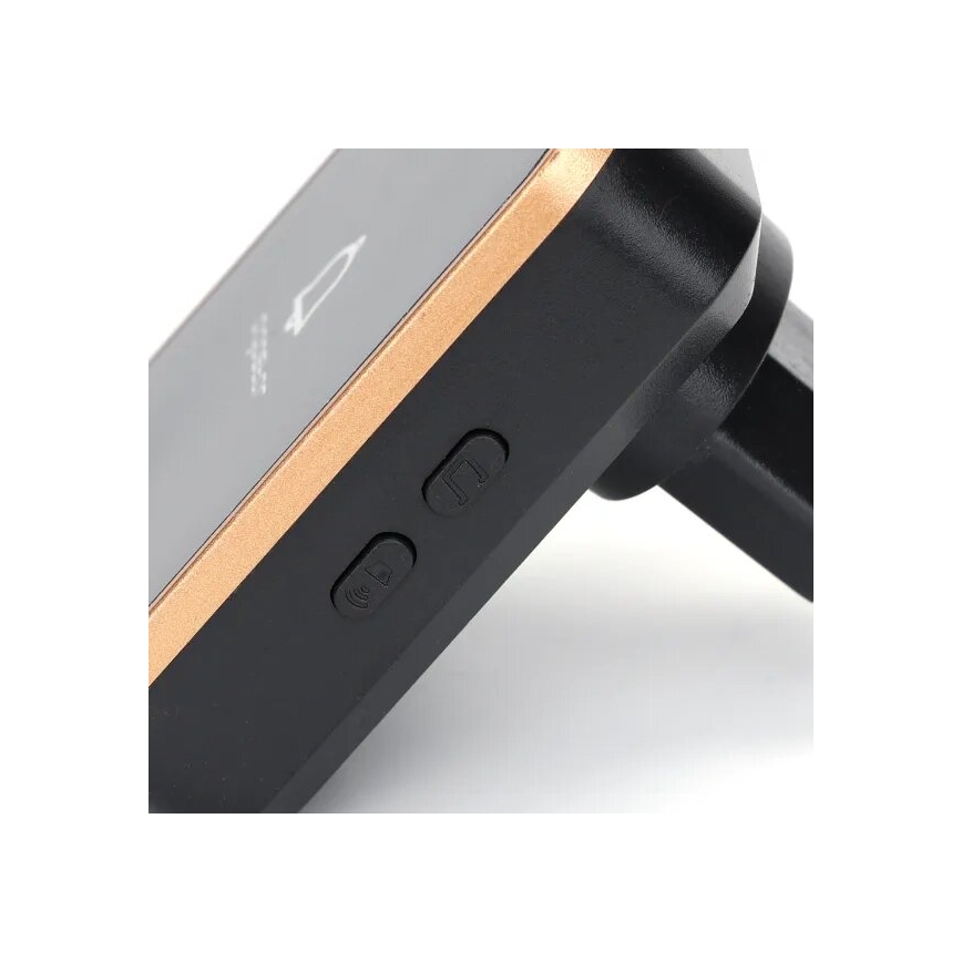Aigostar - Timbre inalámbrico 230V negro