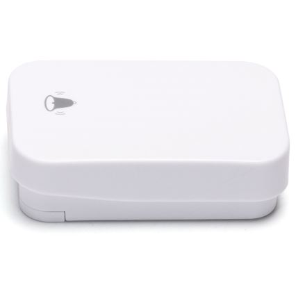 Aigostar - Timbre inalámbrico con enchufe integrado 1Z 230V IPX4 blanco