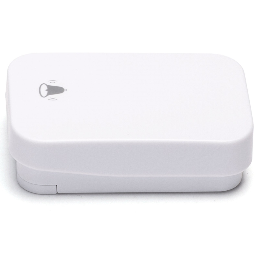 Aigostar - Timbre inalámbrico con enchufe integrado 1Z 230V IPX4 blanco