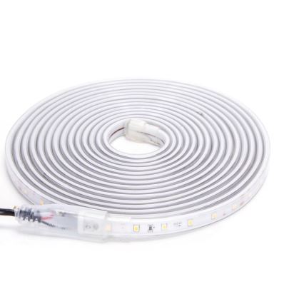 Aigostar - Tira solar LED regulable LED/1,6W/3,2V 3 m 1600 mAh 6500K IP65 + control remoto