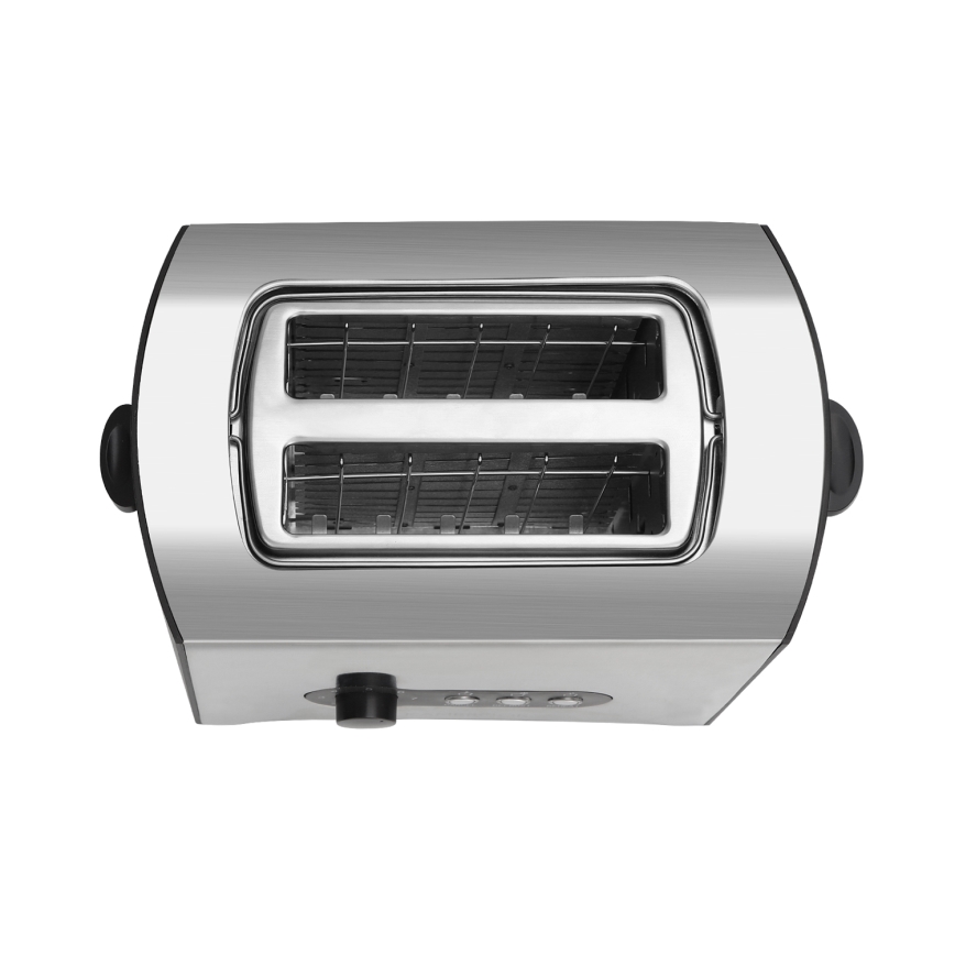 Aigostar - Tostadora con dos agujeros 900W/230V cromo mate