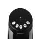 Aigostar - Ventilador de columna 45W/230V blanco/negro + mando a distancia