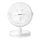 Aigostar - Ventilador de mesa 3W/5V blanco