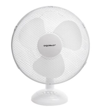 Aigostar - Ventilador de mesa 45W/230V 34 cm blanco