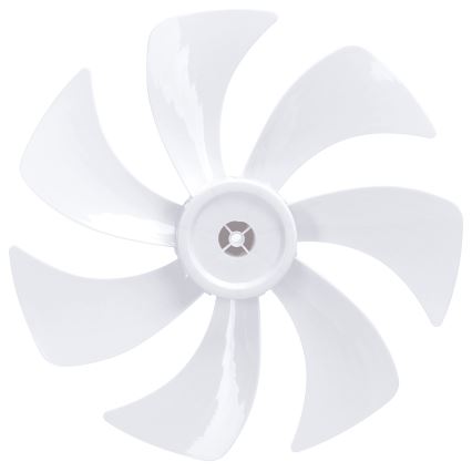 Aigostar - Ventilador de pie 60W/230V blanco