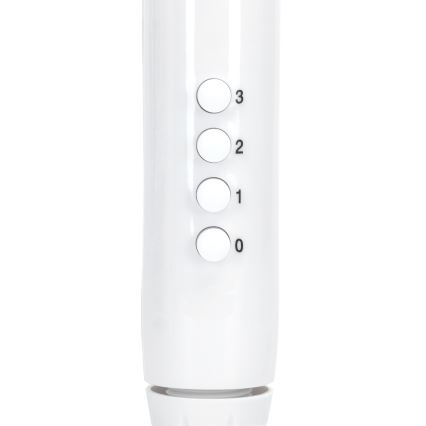 Aigostar - Ventilador de pie 60W/230V blanco