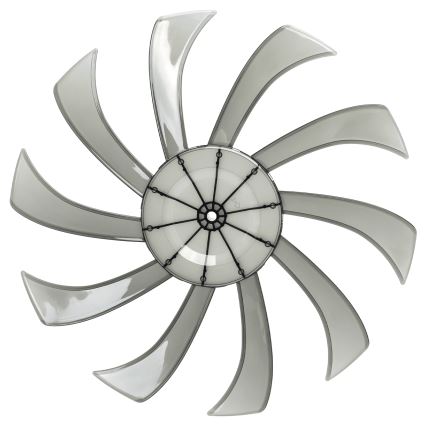 Aigostar - Ventilador de pie 60W/230V negro