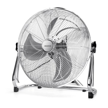 Aigostar - Ventilador de suelo 100W/230V cromo brillante