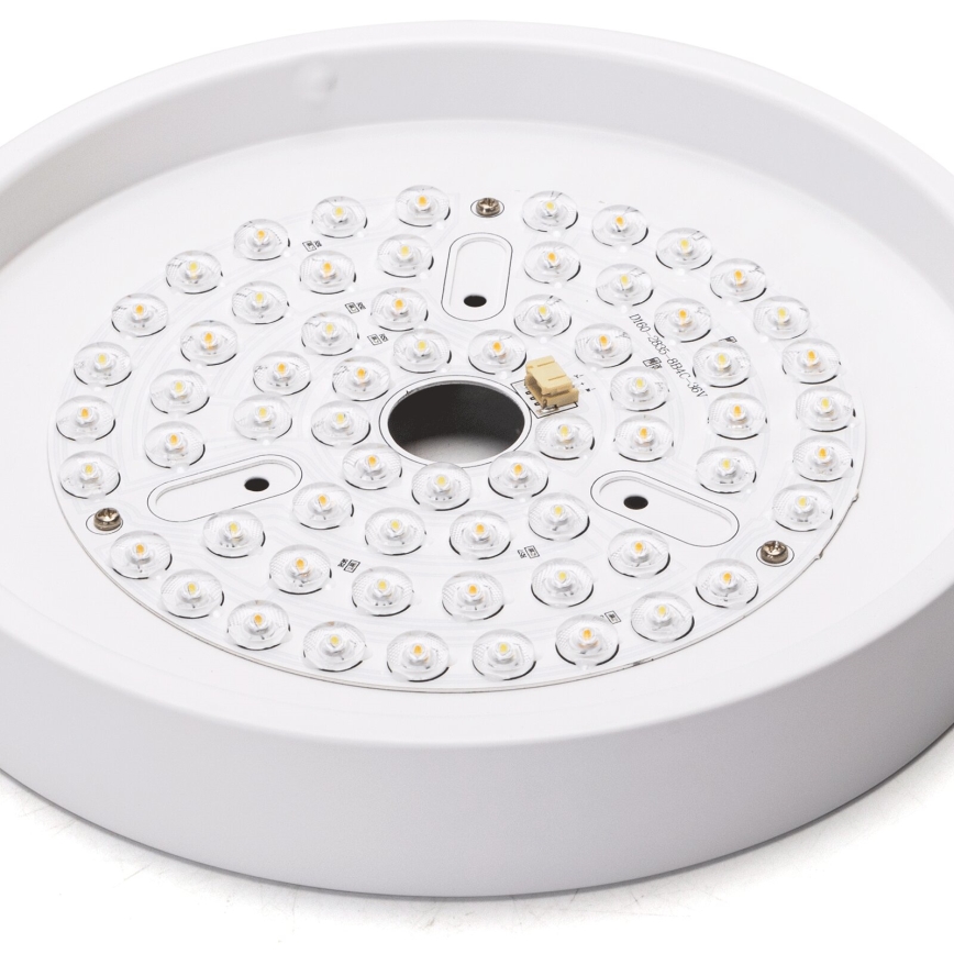 Aigostar - Ventilador de techo LED regulable LED/24W/230V 2700-6500K diá. 165 cm + control remoto blanco