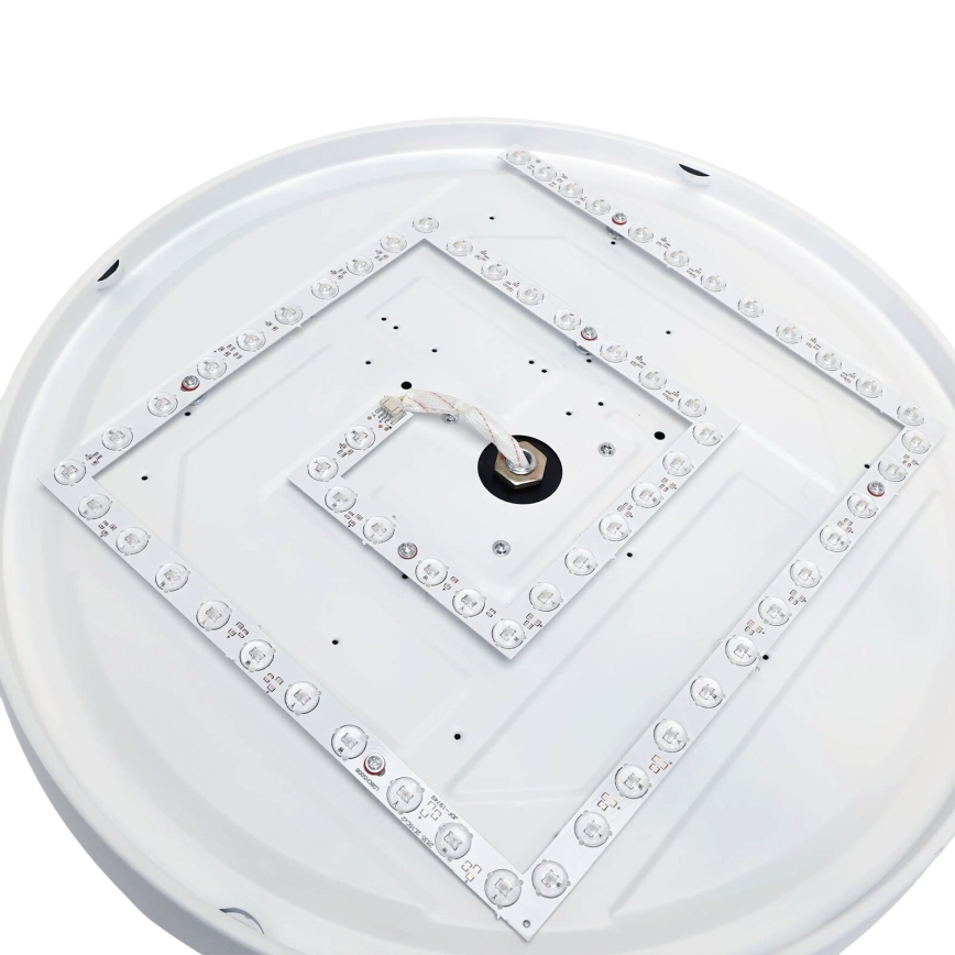 Aigostar - Ventilador de techo LED regulable LED/36W/230V 2700-6500K diá. 107 cm + control remoto blanco