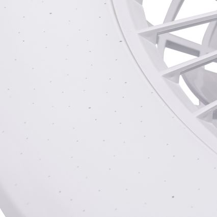 Aigostar - Ventilador de techo LED regulable LED/40W/230V 2700-6500K diá. 49 cm + control remoto blanco