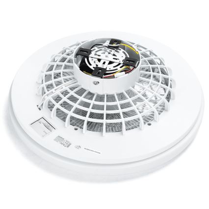 Aigostar - Ventilador de techo LED regulable LED/40W/230V 2700-6500K diá. 48 cm + control remoto blanco