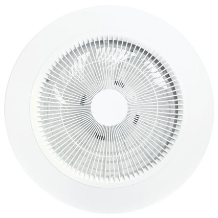Aigostar - Ventilador de techo LED regulable LED/40W/230V 2700-6500K diá. 48 cm + control remoto blanco