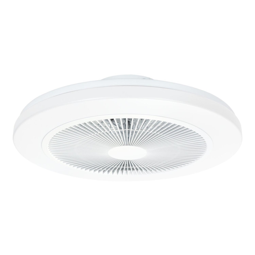 Aigostar - Ventilador de techo LED regulable LED/40W/230V 2700-6500K diá. 48 cm + control remoto blanco