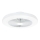 Aigostar - Ventilador de techo LED regulable LED/40W/230V 2700-6500K diá. 48 cm + control remoto blanco